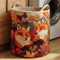 Golden Prowler Quilted Laundry Basket Perfect Gift For College Dorm