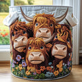 Happy Herd Quilted Laundry Basket Best Gift For Him