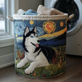Husky Glow Quilted Laundry Basket Perfect Gift For Your House