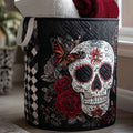Inferno Skull Quilted Laundry Basket Fall Merch Pick
