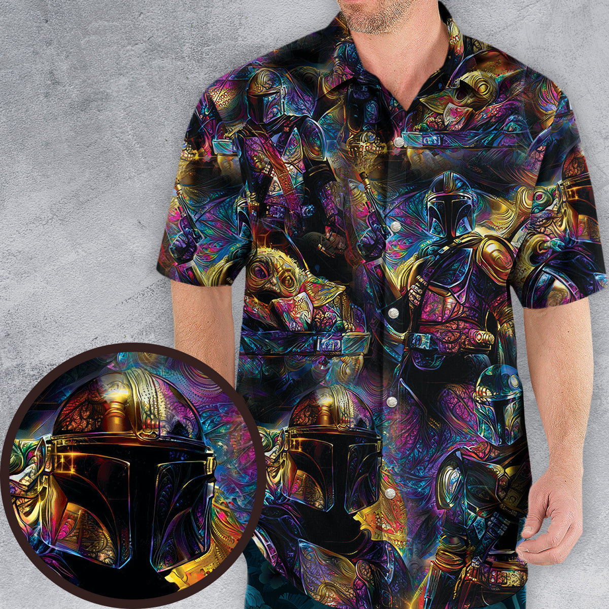 The Guardian Mandalorian Hawaiian Shirt
