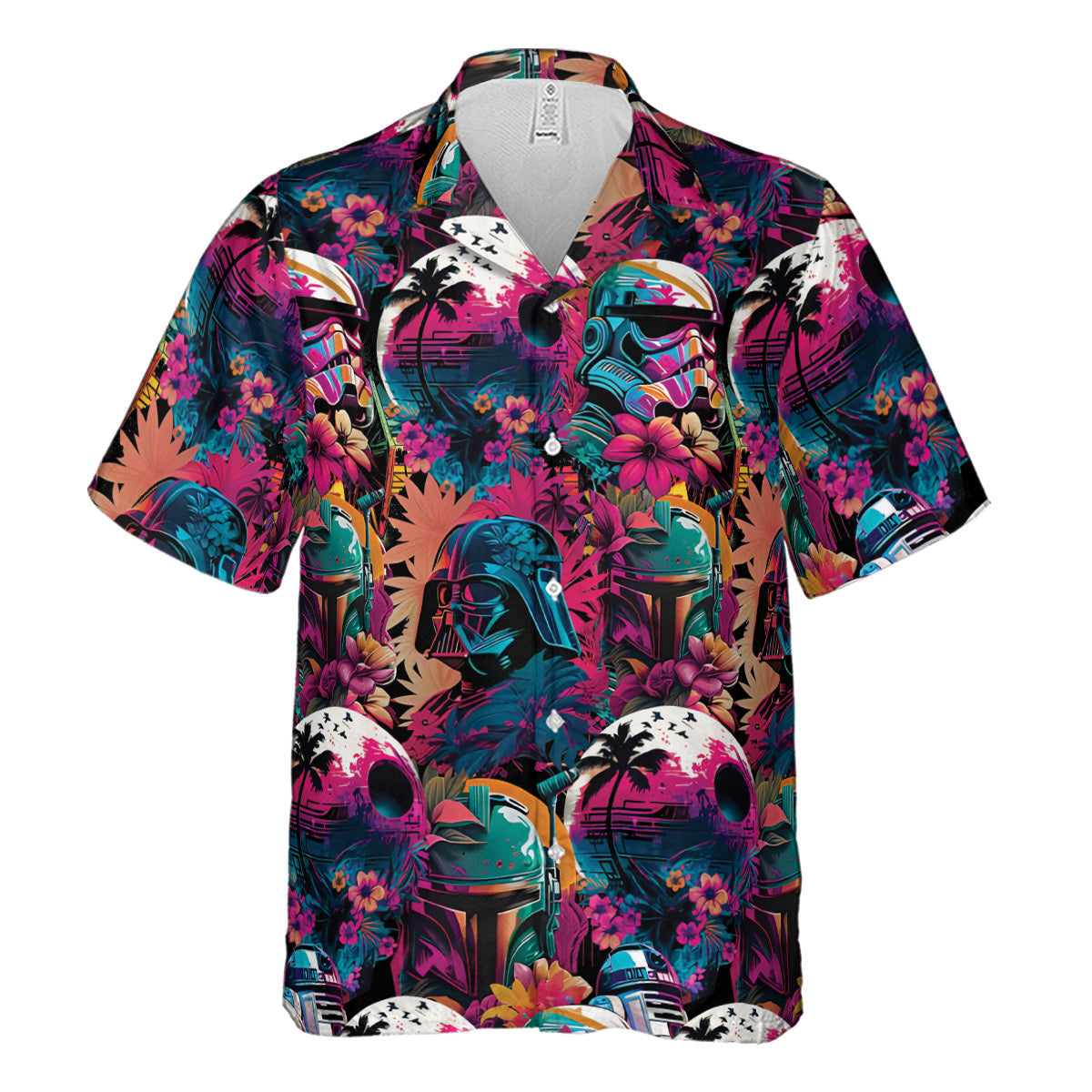Star Wars Synthwave Hawaiian Shirt