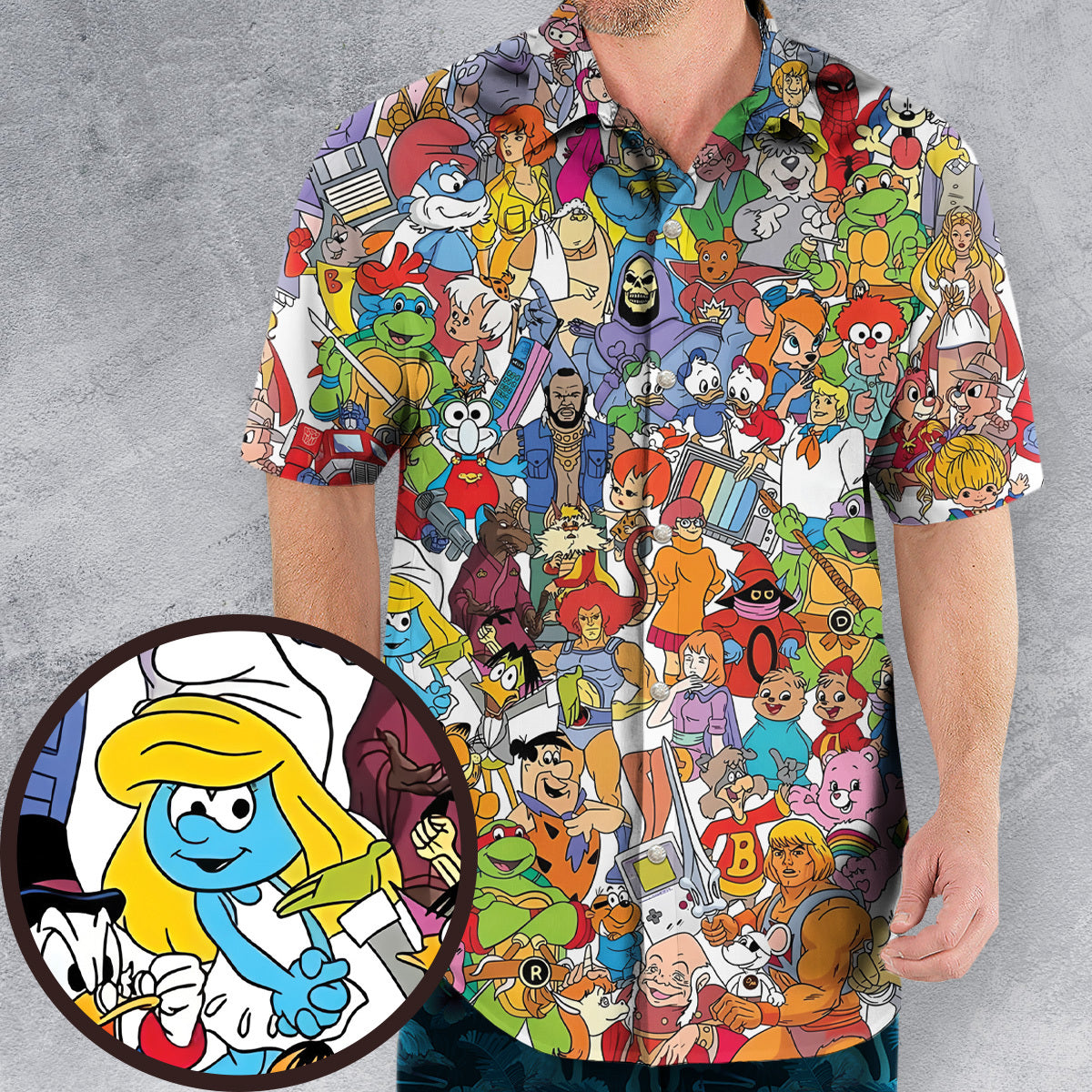 90s Cartoon Legends Hawaiian Shirt