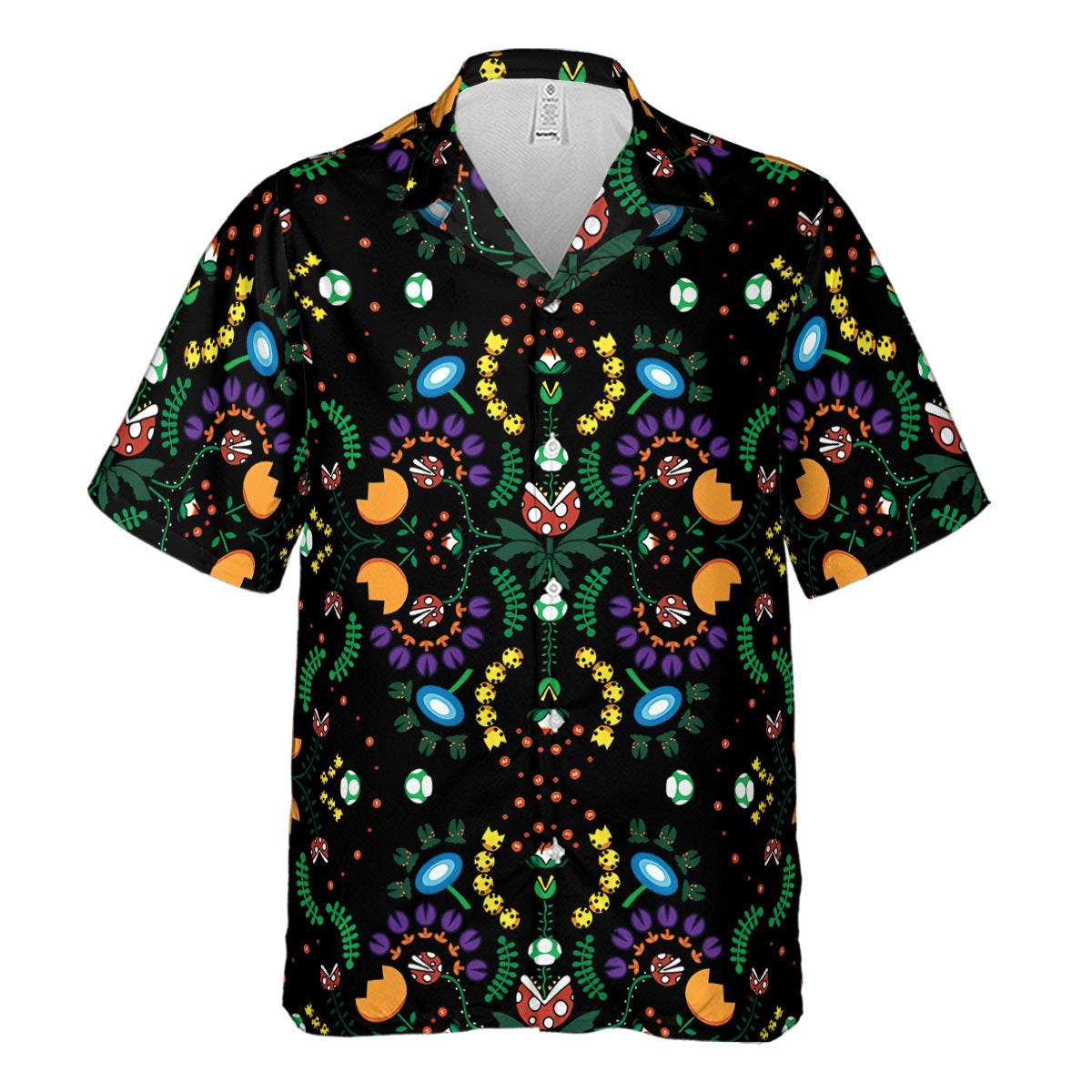 Mario Bros Piranha Plant Hawaiian Shirt