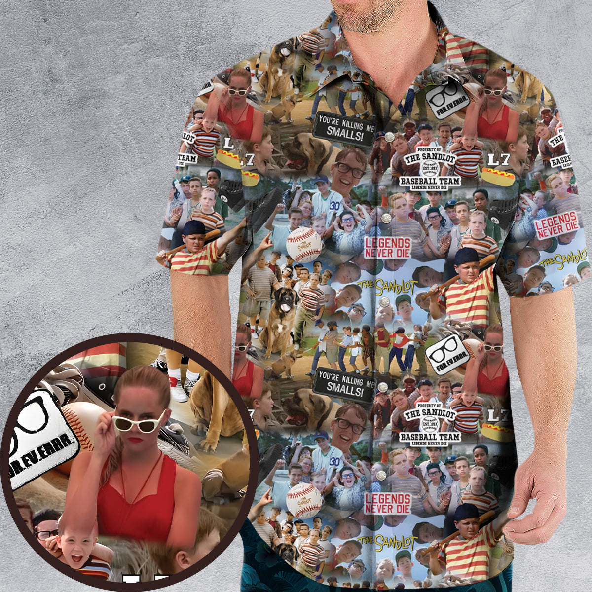 The Sandlot Hawaiian Shirt