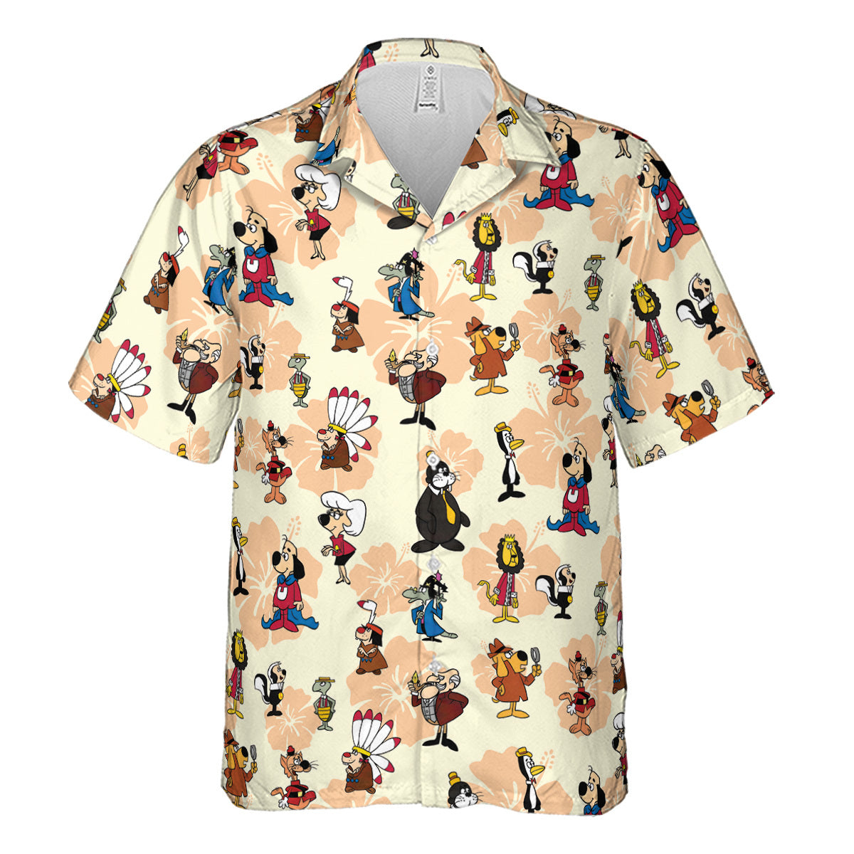 Nostalgia Underdog Characters Hawaiian Shirt