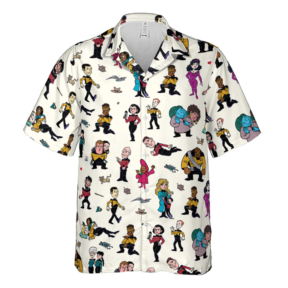 Star Trek TNG Tribute Hawaiian Shirt