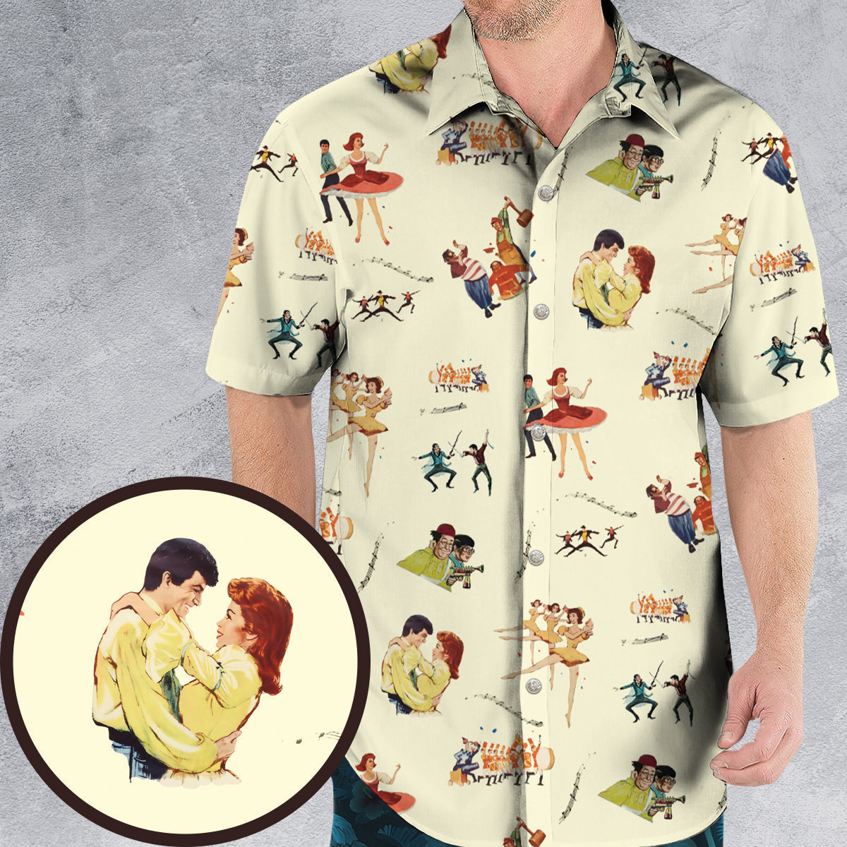 Babes in Toyland Characters Hawaiian Shirt