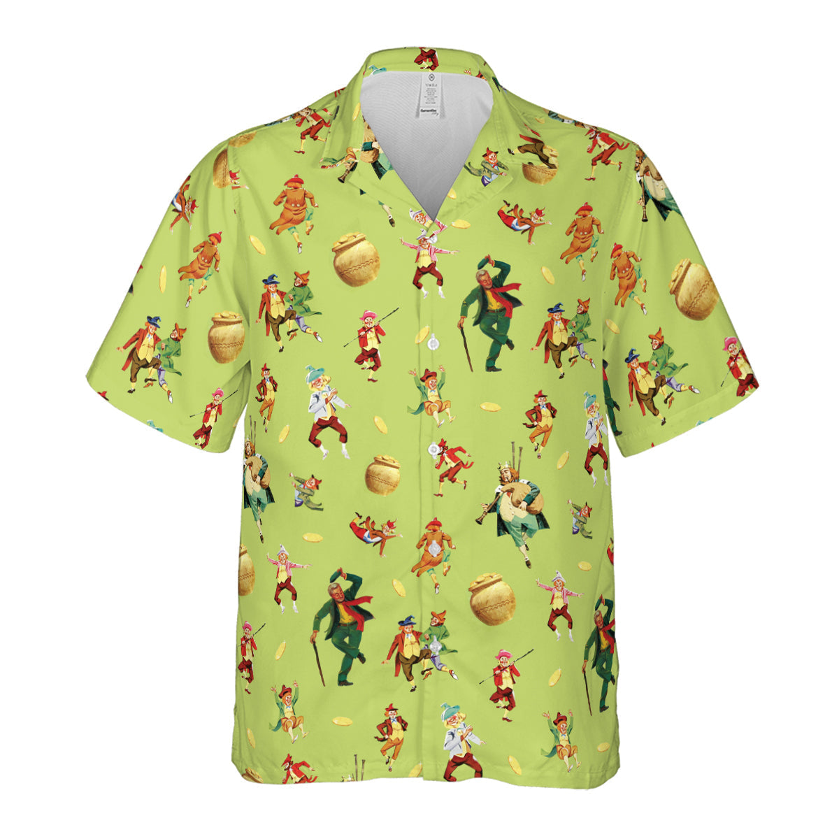 Irish Movie Darby O'Gill Characters Hawaiian Shirt