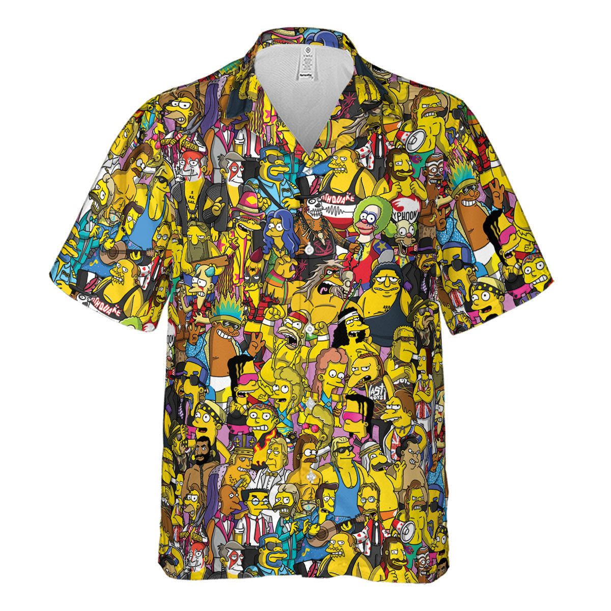 WWF Simpsons Hawaiian Shirt
