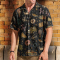 Phish Cosmic Donut Jam Band Graphic All-Over Print Hawaiian Shirt Retro Music Album Art Inspired Unisex Shirt