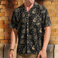 Bruce Springsteen Born to Run All-Over Print Hawaiian Shirt Retro Music Album Art Inspired Shirt
