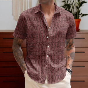 Grateful Dead Accent Hawaiian Shirt Dancing Bears All-Over Print Button-Up