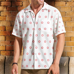 Phish Fishman Donut Button-up Shirt Hawaiian Shirt Retro Music Inspired Unisex Button-Up Shirt