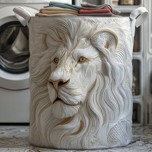 Majesty Lion Quilted Laundry Basket Gftonl6312 Perfect Gift For Apartment Living
