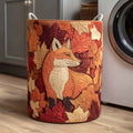 Maple Fox Quilted Laundry Basket Perfect Birthday Gift Idea