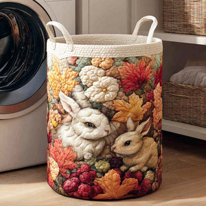 Maple Hop Quilted Laundry Basket Merch For Home And Living