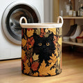 Maple Shadow Quilted Laundry Basket Merch For Home And Bedroom