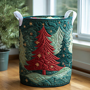 Merry Trees Quilted Laundry Basket Best Gift For Him