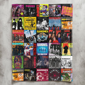 Ramones Sherpa Blanket A Punk Rock Time Machine for True Fans