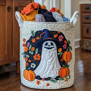 October Chill Quilted Laundry Basket Father’s Day Merch Gift