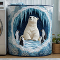 Penguin Heaven Quilted Laundry Basket Gftohd10317 Back To School Merch