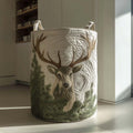 Pinewood Watcher Quilted Laundry Basket Perfect Gift For Your House