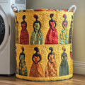 Proud Roots Quilted Laundry Basket Anniversary Merch Gift