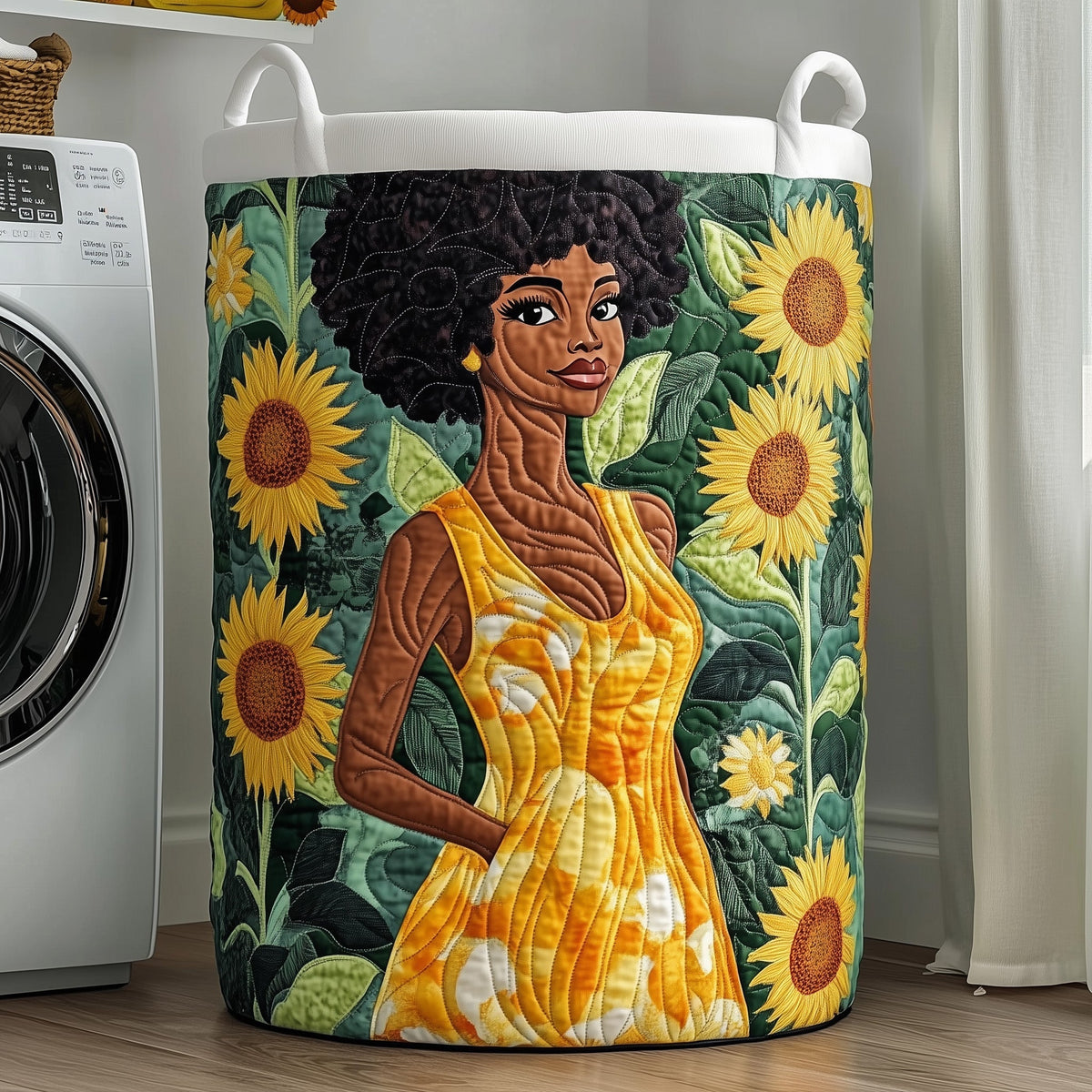 Proud Roots Quilted Laundry Basket Must-Have Laundry Essential