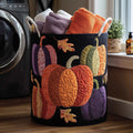 Pumpkin Patch Quilted Laundry Basket Merch For Her