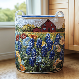 Quiet Field Quilted Laundry Basket Fall Merch Pick