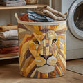 Regal Lion Quilted Laundry Basket Merch For Mom