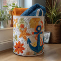 Sandy Stitches Quilted Laundry Basket Merch For Dad
