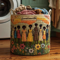Soulbound Roots Quilted Laundry Basket Top Choice For Housewarming