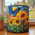 Sunset Flutter Quilted Laundry Basket Fall Merch Pick