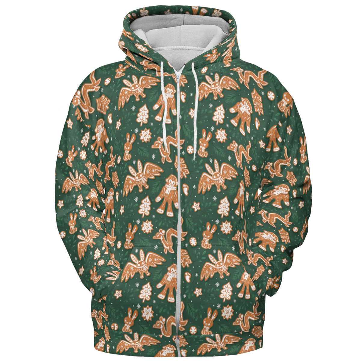 The Wild Creature Cryptids Gingerbread All-over Print Hoodie
