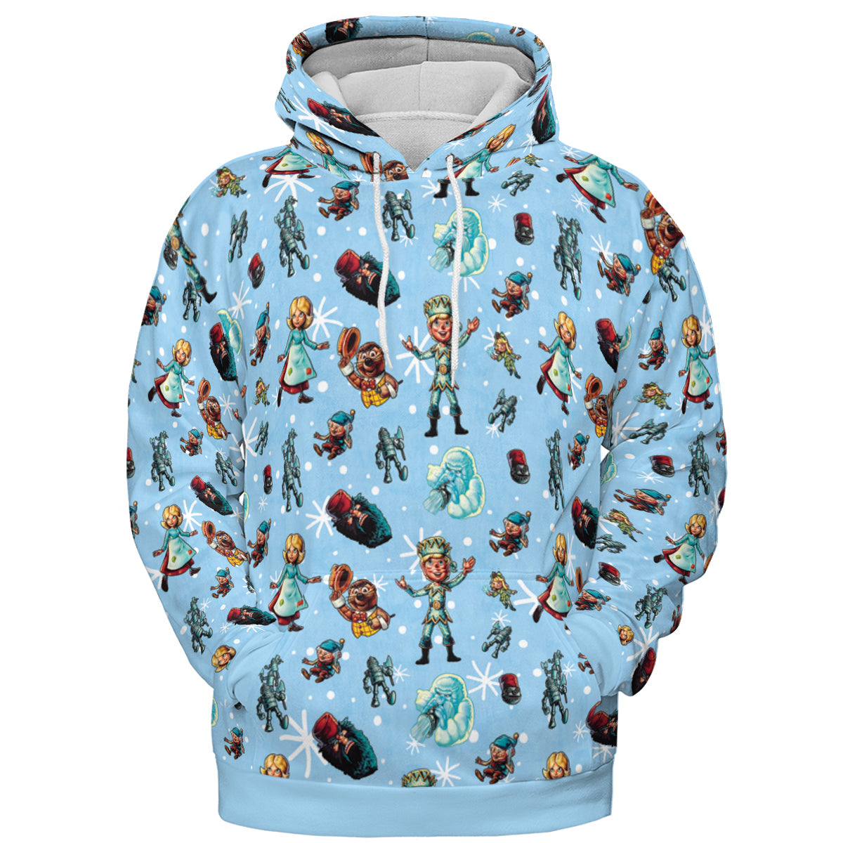 Nostalgic Christmas Jack Frost All-over Print Hoodie