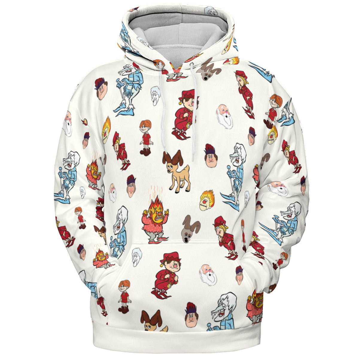 A Miser Brothers The Year Without a Santa Claus All-over Print Hoodie