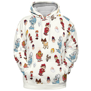 A Miser Brothers The Year Without a Santa Claus All-over Print Hoodie
