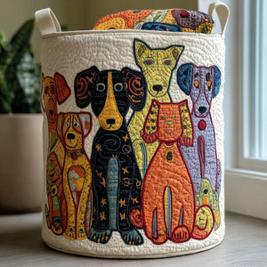 Tailspin Dreams Quilted Laundry Basket Must-Have Laundry Essential