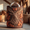 Timber Crown Quilted Laundry Basket New Year Merch Gift
