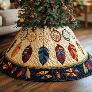 Tribal Soul Dreamcatcher Quilted Tree Skirt Lovely Mother’s Day Gift Merch