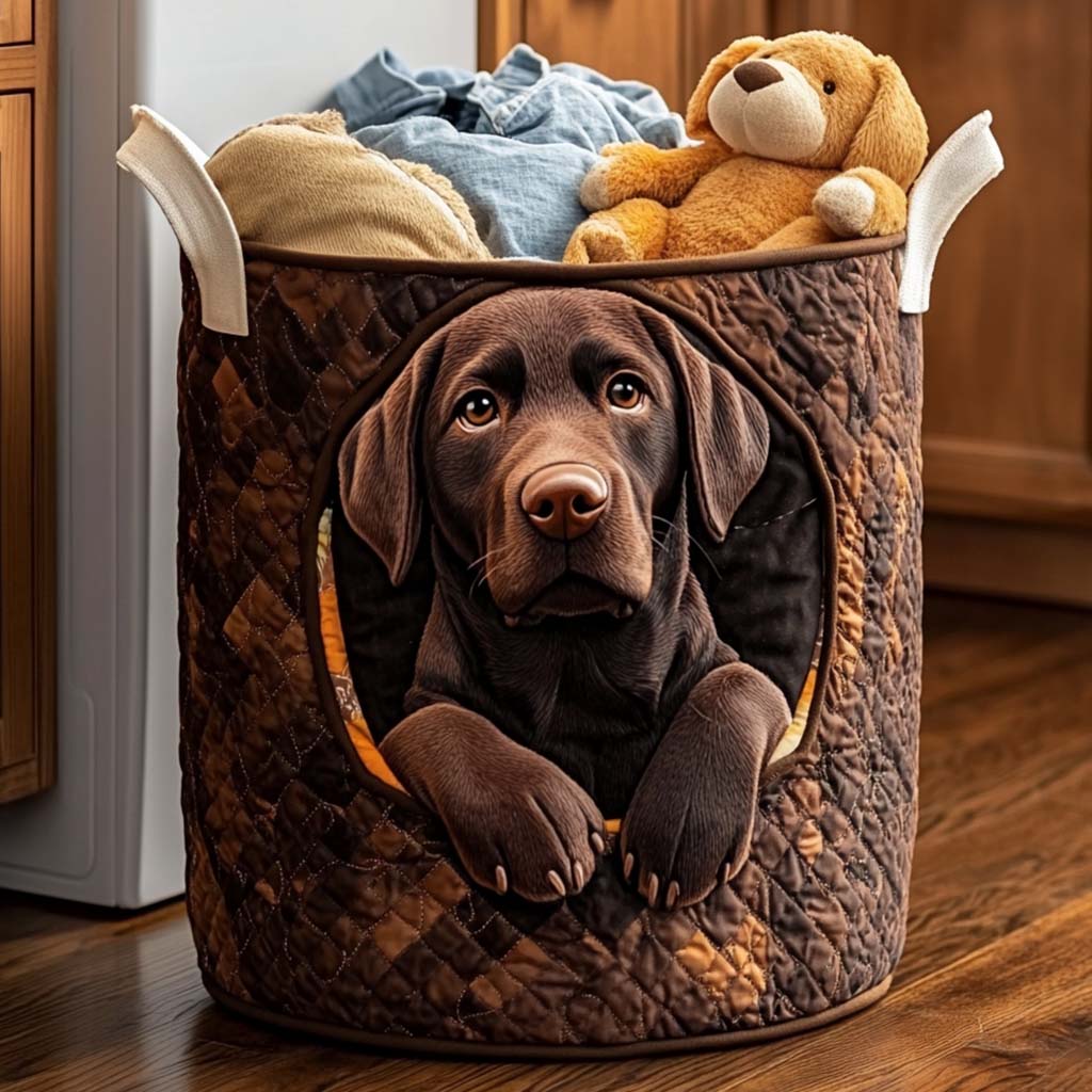 Warm Gaze Quilted Laundry Basket Gift Idea For Busy Families