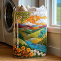 Wildflower Dreams Quilted Laundry Basket Perfect Birthday Gift Idea
