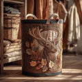 Woodland Sovereign Quilted Laundry Basket Holiday Merch Gift