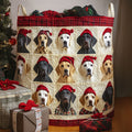 Yuletide Buddy Quilted Laundry Basket Gift Idea For Busy Families