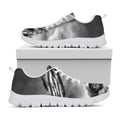 American War Memorial Print White Running Shoes