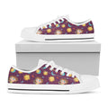 Cute Cartoon Sagittarius Pattern Print White Low Top Sneakers