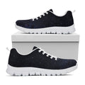 Dark Space Print White Running Shoes