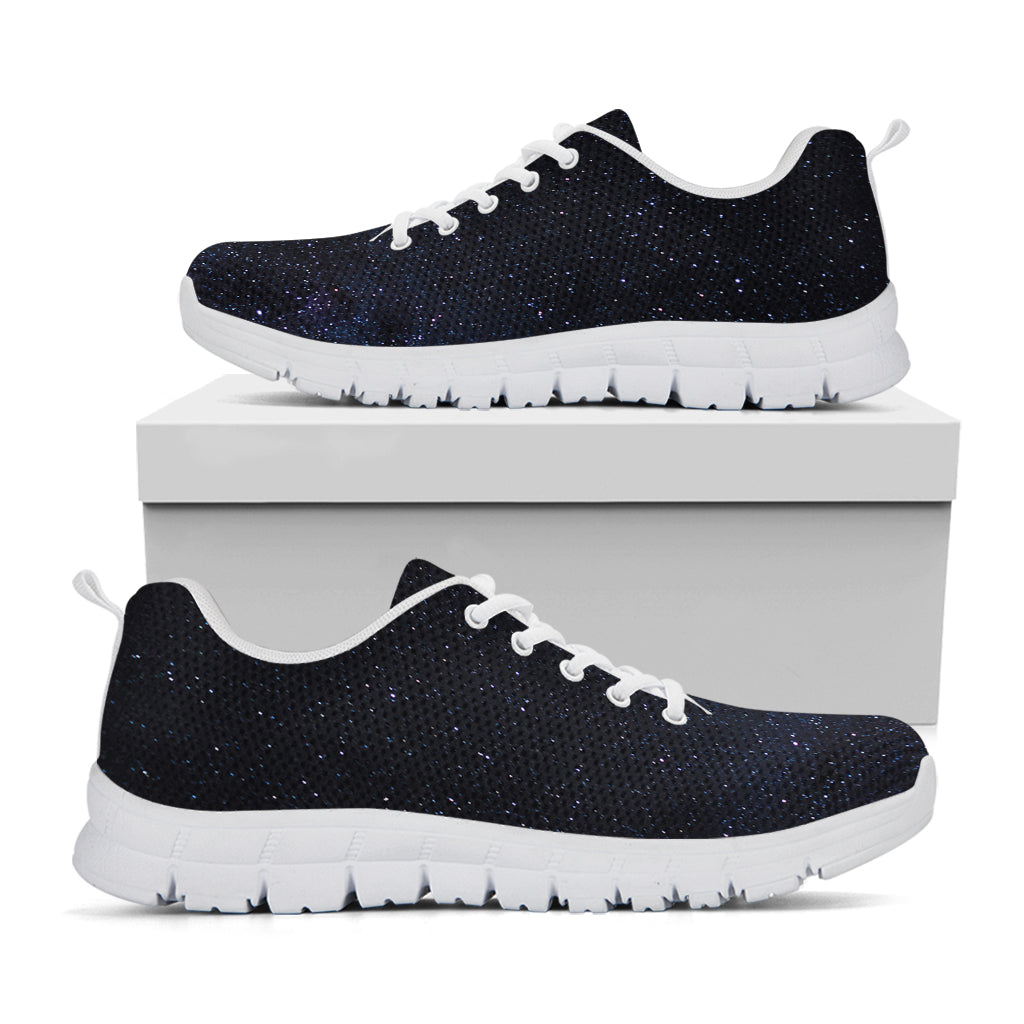 Dark Space Print White Running Shoes